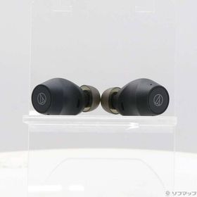 〔中古〕audio-technica(オーディオテクニカ) ATH-CKS30TW+ BK マットブラック〔198-ud〕