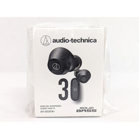 未開封品 audio-technica ATH-CKS30TW+ BK ワイヤレスイヤホン ノイズキャンセリング ブラック オーディオテクニカ 《U30056