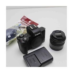 キヤノン EOS Kiss M EF-M15-45 IS STM レンズキット (ブラック/ミラーレス一眼カメラ) EOSKISSMBK15