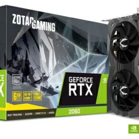 【中古】 ZOTAC GAMING GeForce RTX 2060 グラフィックスボード ZT-T20600H-10M VD7767