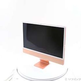 iMac 24-inch Mid-2021 Z133 Apple M1 8コアCPU_8コアGPU 8GB SSD512GB オレンジ