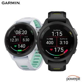 ガーミン GARMIN スマートウォッチ Forerunner 265S コンパクト サイズ 時計 白 黒 ランニング アスリート ウォーキング
