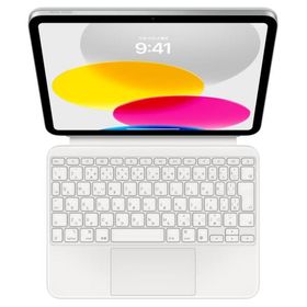 「訳あり品-外箱傷あり」新品 アップル(Apple) MQDP3J/A iPad(第10世代)用 Magic Keyboard Folio 日本語 保証期間開始