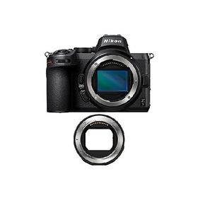 【平行輸入品】Nikon Z5 Mirrorless Digital Camera Body with Nikon FTZ Mount Adapter Bundle (2 Items)