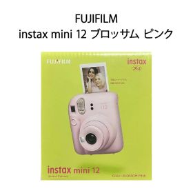 【新品 箱不良・シュリンク破れ品】FUJIFILM フジフイルム インスタントカメラ instax mini 12 チェキ ブロッサムピンク