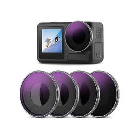 【平行輸入品】NEEWER NDフィルターセット コンパチブル Osmo Action 5 PRO/Action 4 4パック ND8/PL N