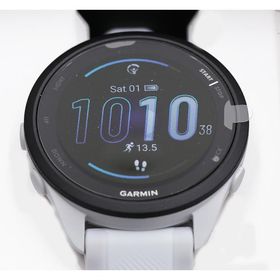 【保証付】【国内正規品】GARMIN ガーミン Forerunner165 WHITE GRAY ランニングウォッチ 音楽再生非対応