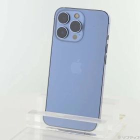 〔中古品〕 iPhone13 Pro 256GB シエラブルー MLUU3J／A SIMフリー【348】