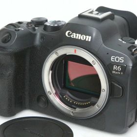 【中古】【並品】キヤノン EOS R6 Mark II ボディ（センサー清掃済） CA01-R3395-3V1C Canon RFマウント フルサイズ 5軸手ブレ補正 EVF 中古