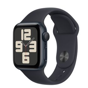 Apple Watch SE（GPSモデル）- 40mmミッドナイトアルミニウムケースとS/Mミッドナイトスポーツバンド [整備済製品]