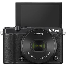 ニコン Nikon 1 J5 10-30mm 標準パワーズームレンズキット ブラック ミラーレス一眼 カメラ 中古