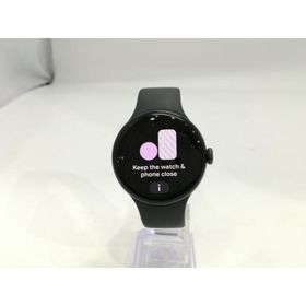 【中古】Google Pixel Watch2 Bluetooth/Wi-Fiモデル MatteBlackアルミケース/Obsidianアクティブバンド【浜松駅前】保証期間１ヶ月【ランクB】
