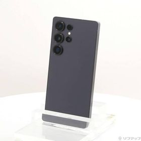 〔中古〕SAMSUNG(サムスン) Galaxy S25 Ultra 256GB チタニウムジェットブラック SM-S938Q SIMフリー〔262-ud〕