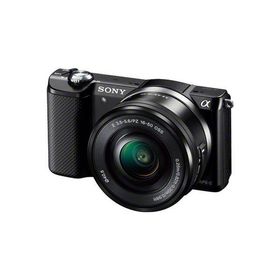 中古 1年保証 美品 SONY α5000 パワーズームレンズキット ブラック [ILCE-5000L]