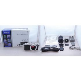 オリンパス OLYMPUS ミラーレス一眼カメラ レンズキット フォーサーズ PEN Lite E-PL7 ダブルズームキット