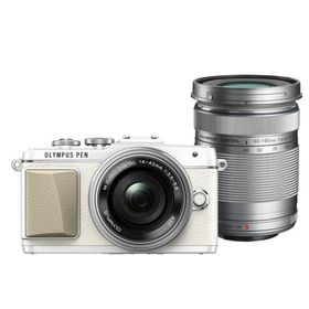 OLYMPUS PEN E-PL7 EZダブルズームキット ホワイト ミラーレス一眼 E-PL7 EZ DZKIT WHT