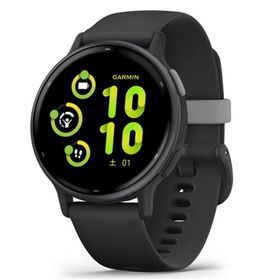 日本正規品 GARMIN ガーミン スマートウォッチ ヴィヴォアクティブ５ vivoactive 5 Black / Slate (Suica対応) GPS ダイエット フィットネス 010-02862-40