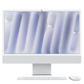24インチiMac [整備済製品] 10コアCPUと10コアGPUを搭載したApple M4チップ、ギガビットEthernet - シルバー