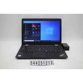 ノートパソコン Lenovo ThinkPad 13 Core i3 7100U 2.4GHz/8GB/128GB(SSD)/13.3W/FWXGA(1366x768)/Win10