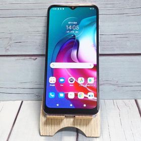 Motorola moto g30 128GB XT2129-2 パステルスカイ 本体 白ロム SIMロック解除済み SIMフリー B681690