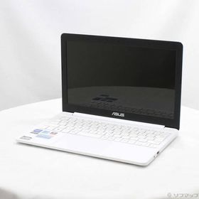 〔中古〕ASUS(エイスース) E203MA E203MA-4000W2 パールホワイト〔377-ud〕