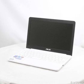〔中古〕ASUS(エイスース) E203MA E203MA-4000W2 パールホワイト〔305-ud〕