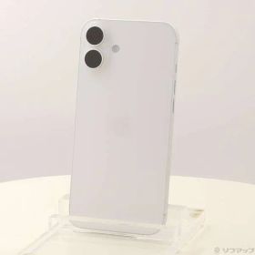 〔中古品〕 iPhone16 Plus 256GB ホワイト MXVH3J／A SIMフリー【352】