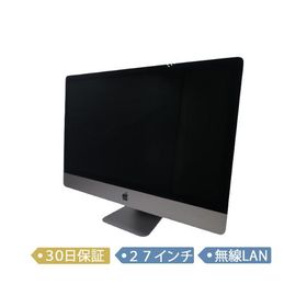 【中古】Apple iMac Pro/Intel XeonW 3.2GHz/メモリ 32GB/SSD 1TB/27インチ/Mac OS(10.14)/Radeon Pro Vega56/MQ2Y2J/A/デスクトップ【A】