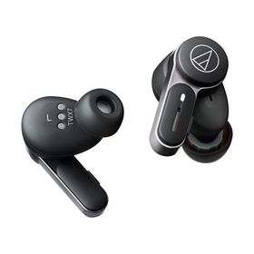 オーディオテクニカ ノイズキャンセリング機能搭載 完全ワイヤレスBluetoothイヤホン(ブラック) audio-technica ATH-TWX7-BK 返品種別A