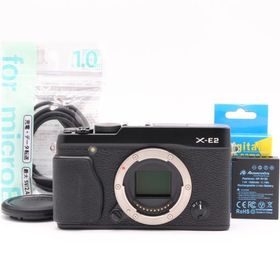 ＜美品＞ FUJIFILM X-E2 ボディ ブラック｜ミラーレス一眼カメラ｜有効1630万画素APS-Cセンサー搭載