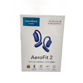 ANKER◆イヤホン Soundcore AeroFit 2 A3874N31/NVY/