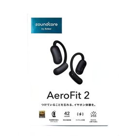 ANKER◆イヤホン Soundcore AeroFit 2 A3874N11 ワイヤレス IP55防水