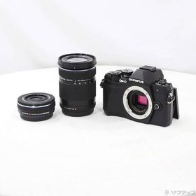 〔中古〕OLYMPUS(オリンパス) OM-D E-M10 Mark III EZダブルズームキット ブラック〔196-ud〕