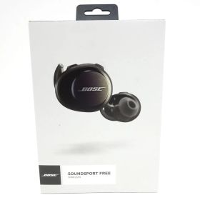 BOSE ボーズ SOUNDSPORT FREE 完全ワイヤレスイヤホン ブラック ※中古