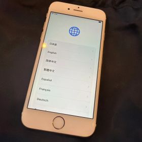 Apple iPhone6s 本体 ゴールド 初期化済み