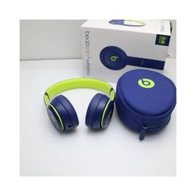 美品 Beats solo3 wireless MRRF2PA/A ポップインディゴ ワイヤレスヘッドホン Beats あすつく 土日祝発送OK