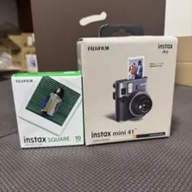 instax mini 41 + FUJIFILM SQUARE Film