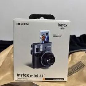 instax mini 41 インスタントカメラ ブラック
