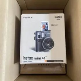 instax mini 41 インスタントカメラ ブラック
