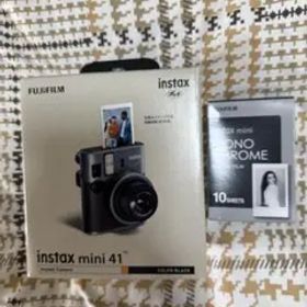 FUJIFILM instax mini 41 本体とフィルム