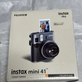 instax mini 41 インスタントカメラ ブラック