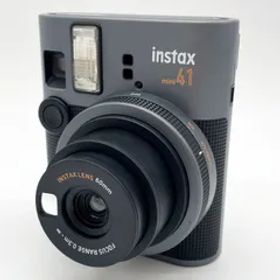 ■ほぼ新品 FUJIFILM フジフイルム インスタントカメラ instax mini 41 「チェキ」