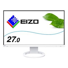 EIZO｜エイゾー 液晶ディスプレイ(27型/ IPS/ WQHD 2560×1440/ 60Hz/ 5ms/ HDMI/ DP/ DVI-D/ VESA/ PBP対応)(ホワイト) Flex Scan EV2760-WT 返品種別A