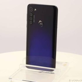 〔中古〕Motorola(モトローラ) Moto G Pro 128GB ミスティックインディゴ PAK00014JP SIMフリー〔269-ud〕