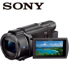 ソニー SONY FDR-AX60 B ブラック 高画質 4K対応 64GB 光学20倍 ビデオカメラ Handycam 中古