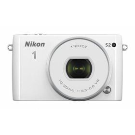 Nikon ミラーレス一眼 Nikon1 S2 標準パワーズームレンズキット ホワイト S2PLKWH
