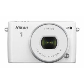Nikon ミラーレス一眼 Nikon1 S2 標準パワーズームレンズキット ホワイト S2PLKWH