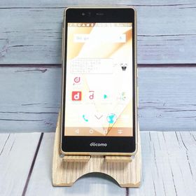 docomo arrows SV F-03H Gold ゴールド 本体 白ロム SIMロック解除済み SIMフリー 812662