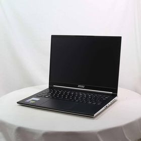 〔中古〕MSI(エムエスアイ) Stealth 14 AI Studio A1V Stealth-14-AI-Studio-A1VFG-5539JP ブラック＆ホワイト〔377-ud〕