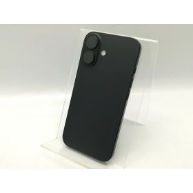 【中古】Apple 国内版 【SIMフリー】 iPhone 16 128GB ブラック MYDQ3J/A【神保町】保証期間1ヶ月【ランクA】